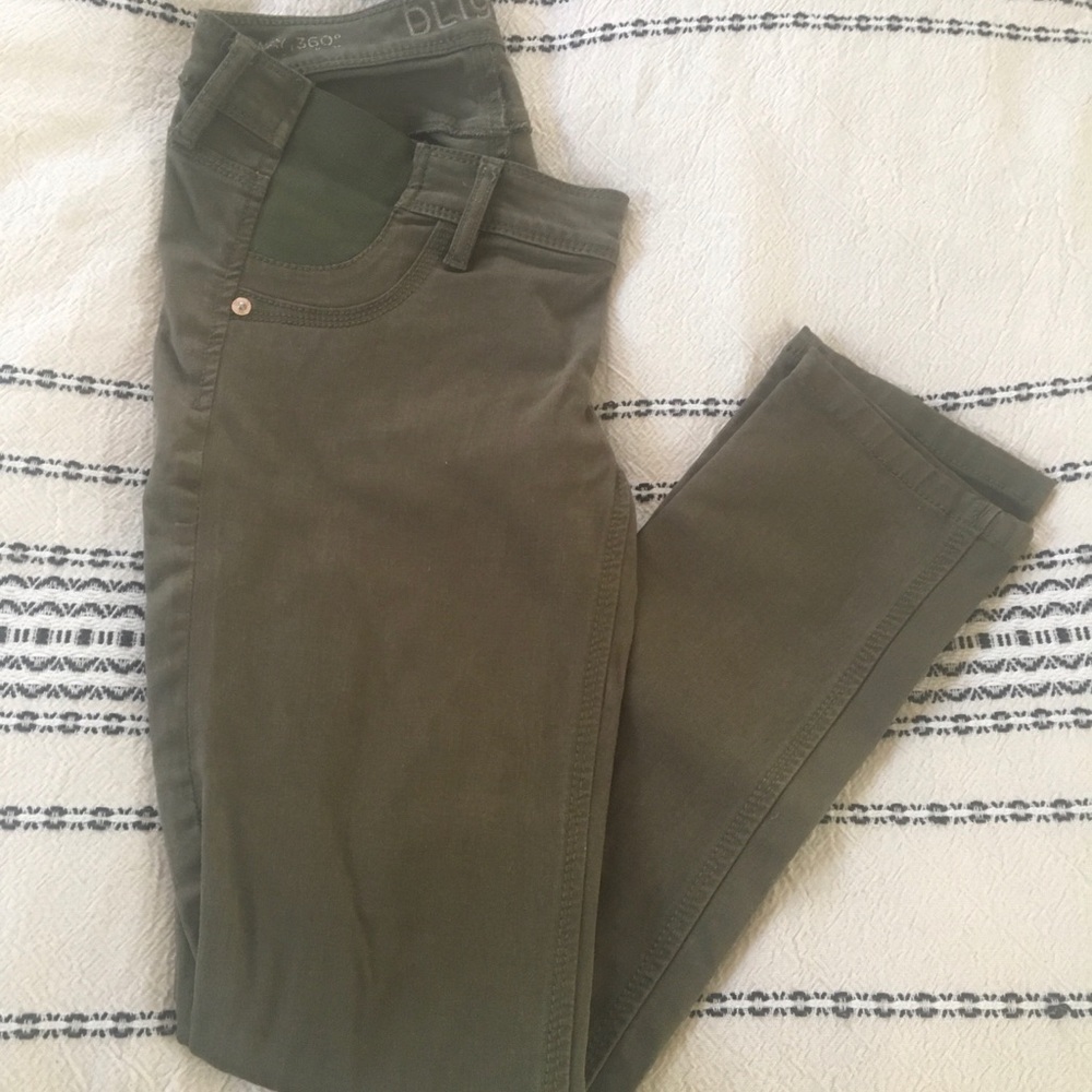 DL1961 Angel skinny ankle maternity jeans
